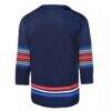New York Rangers Youth Alternate Premier Jersey - Navy - Detail View