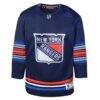 New York Rangers Youth Alternate Premier Jersey - Navy - Side View