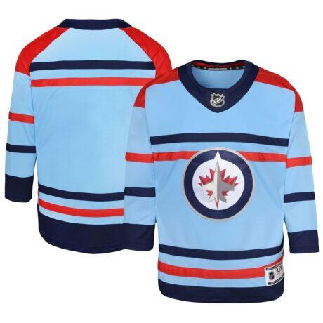 Winnipeg Jets Youth Anniversary Premier Jersey - - Front View
