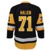 Evgeni Malkin Pittsburgh Penguins Youth Home Replica Player Jersey - Black - Detail View