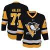 Evgeni Malkin Pittsburgh Penguins Youth Home Replica Player Jersey - Black - Front View