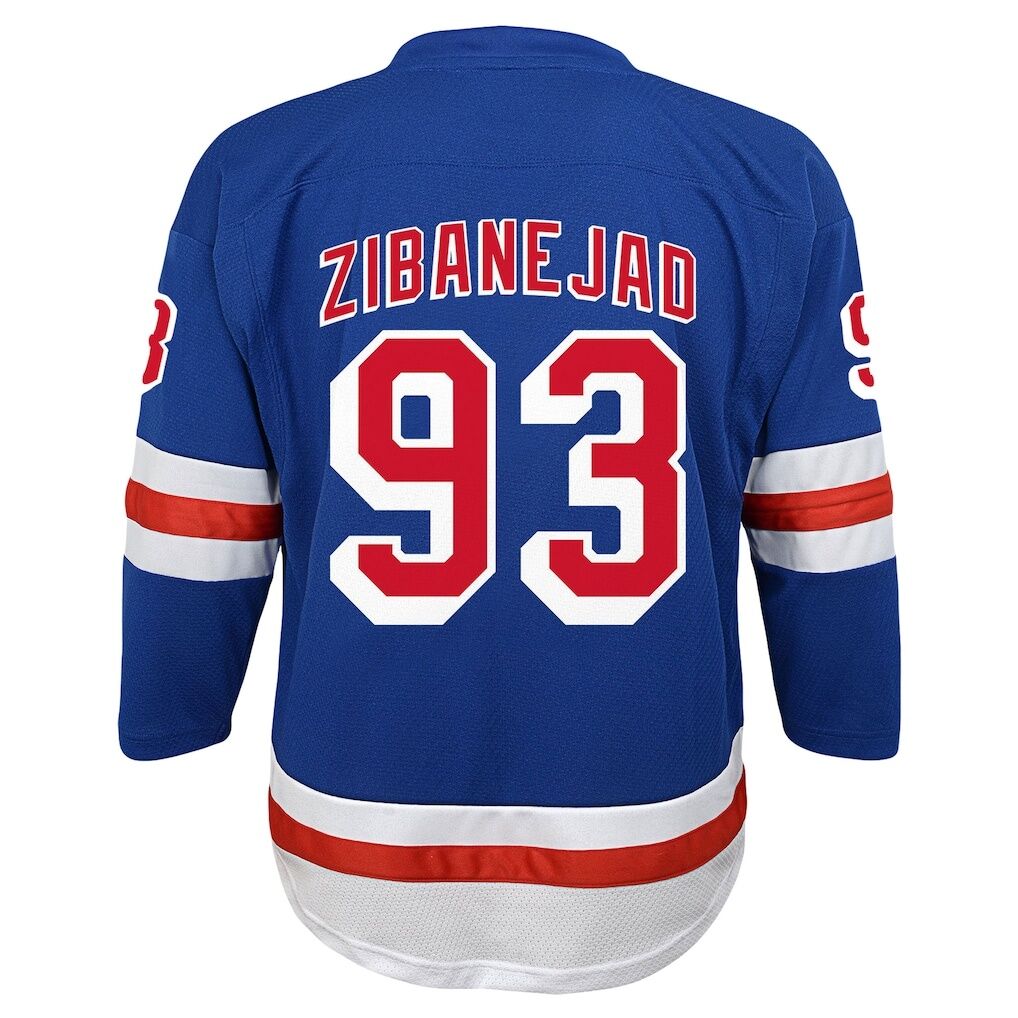 Mika Zibanejad New York Rangers Youth Alternate Replica Player Jersey