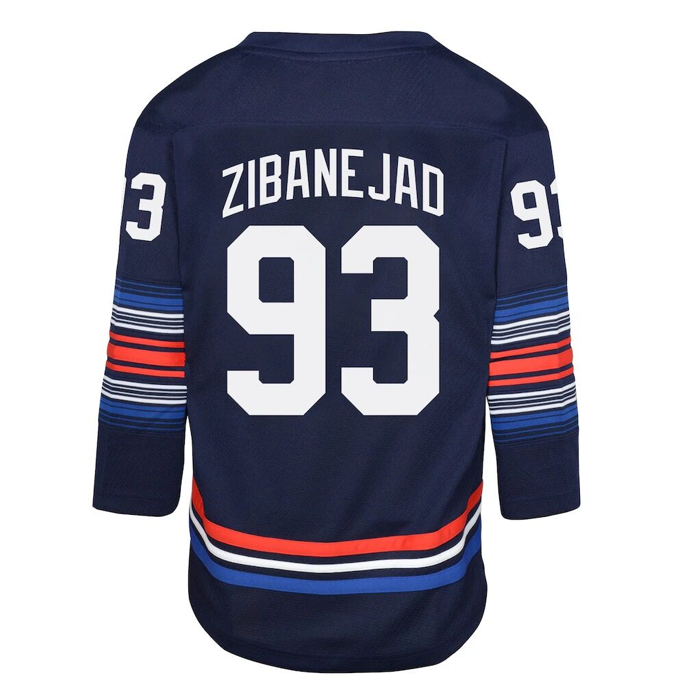 Mika Zibanejad New York Rangers Youth Alternate Replica Player Jersey
