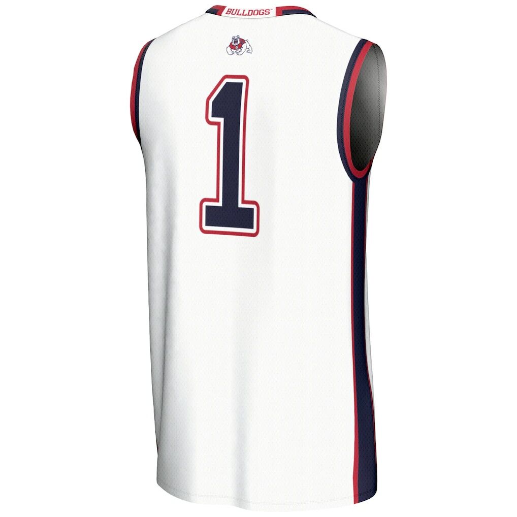 #1  Fresno State Bulldogs GameDay Greats  Lightweight Basketball Jersey