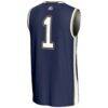 #1 Georgia Southern Eagles GameDay Greats Lightweight Basketball Jersey - Blue - Detail View