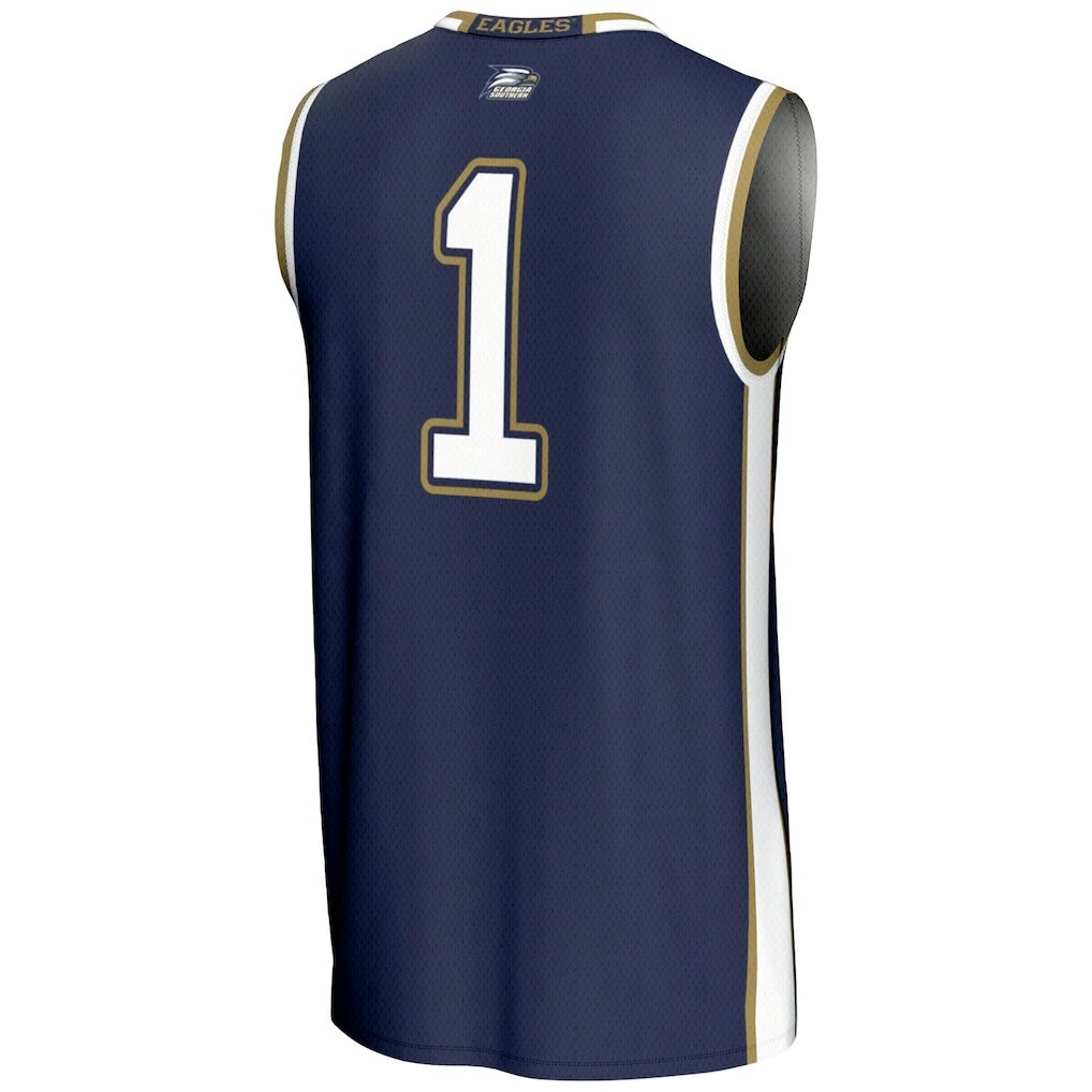 #1  Georgia Southern Eagles GameDay Greats  Lightweight Basketball Jersey