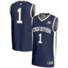 #1 Georgia Southern Eagles GameDay Greats Lightweight Basketball Jersey - Blue - Front View