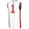 #1 Illinois State Redbirds GameDay Greats Lightweight Basketball Jersey - White - Detail View