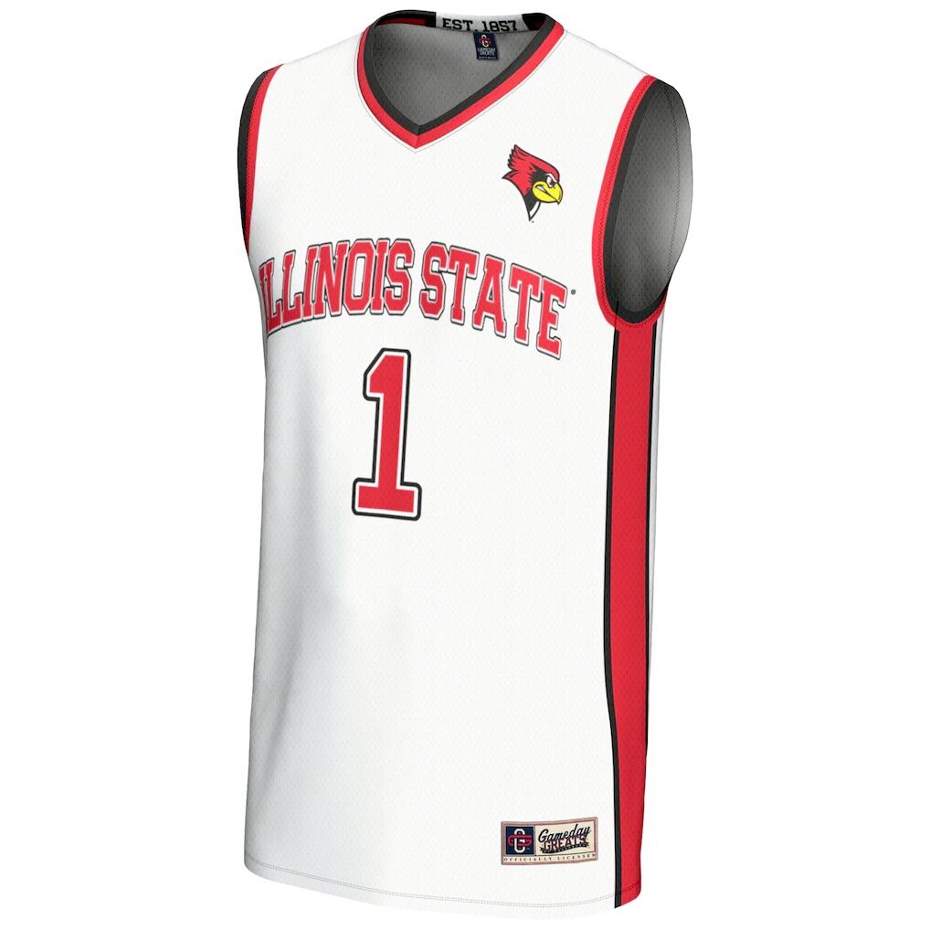 #1  Illinois State Redbirds GameDay Greats  Lightweight Basketball Jersey