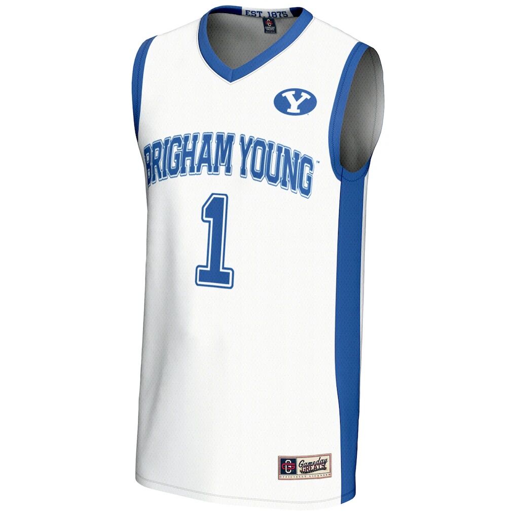 #1 BYU Cougars GameDay Greats Youth Lightweight Basketball Jersey