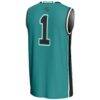 #1 Coastal Carolina Chanticleers GameDay Greats Youth Lightweight Basketball Jersey - - Detail View