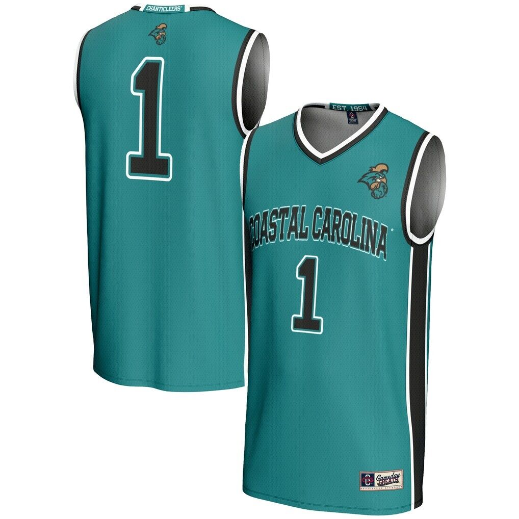 #1 Coastal Carolina Chanticleers GameDay Greats Youth Lightweight Basketball Jersey - Light Blue