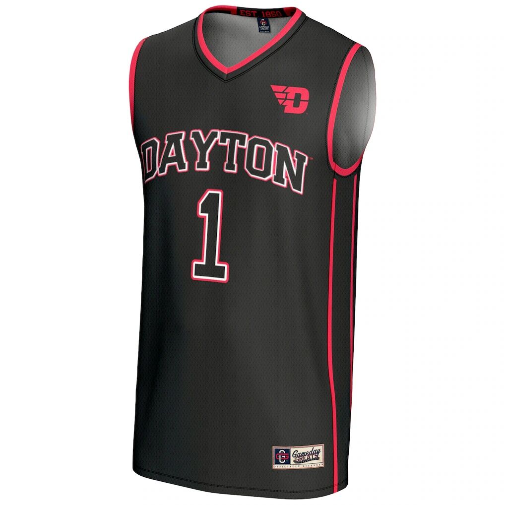 #1 Dayton Flyers GameDay Greats Youth Lightweight Basketball Jersey