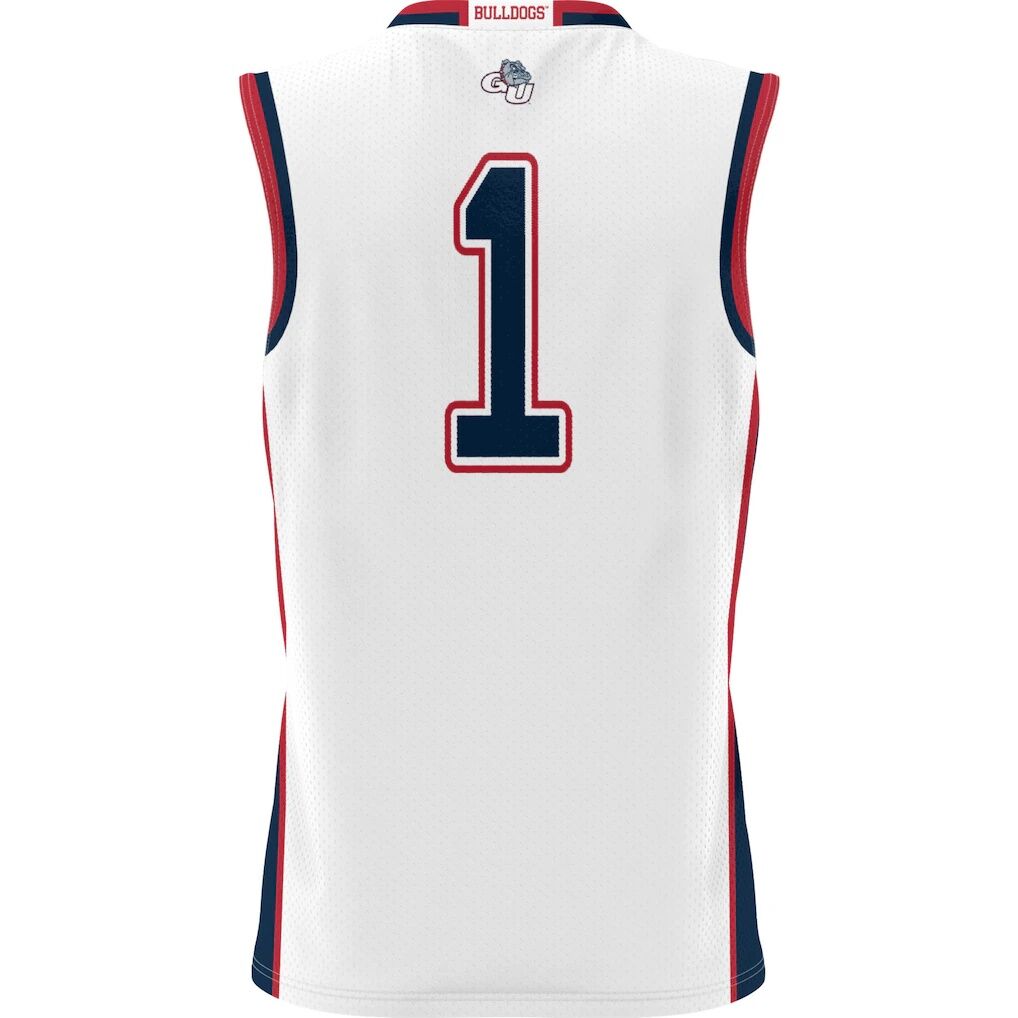 #1 Gonzaga Bulldogs GameDay Greats Youth Lightweight Basketball Jersey