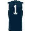 #1 Howard Bison GameDay Greats Youth Lightweight Basketball Jersey - Navy - Detail View