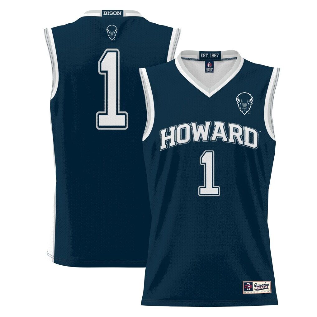 #1 Howard Bison GameDay Greats Youth Lightweight Basketball Jersey
