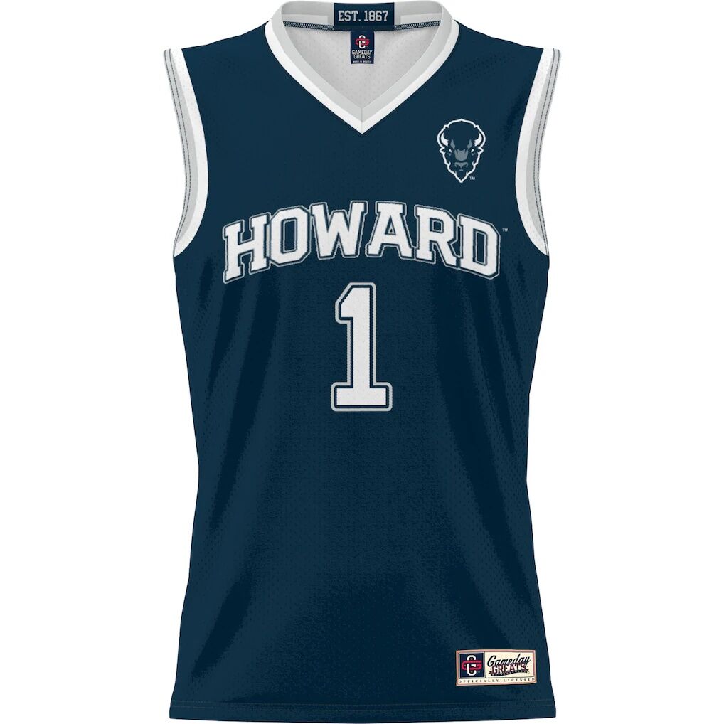 #1 Howard Bison GameDay Greats Youth Lightweight Basketball Jersey
