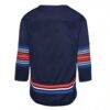 New York Rangers Youth Alternate Replica Jersey - Navy - Front View