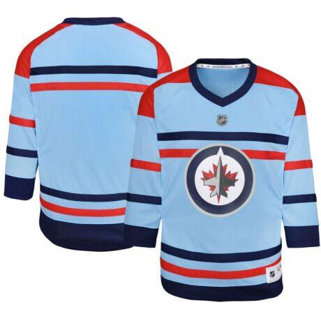 Winnipeg Jets Youth Anniversary Replica Jersey - - Front View
