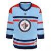 Winnipeg Jets Youth Anniversary Replica Jersey - - Side View