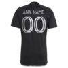 Nashville SC adidas 2023 Man In Black Kit Replica Custom Jersey - Black - Detail View