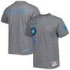 Charlotte FC Mitchell & Ness Men's City Tee - Gray - Front View
