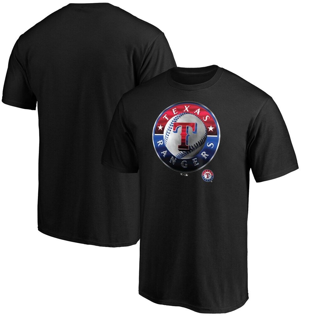 Texas Rangers Team Midnight Mascot T-Shirt