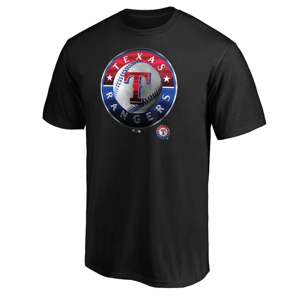 Texas Rangers Team Midnight Mascot T-Shirt