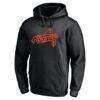 San Francisco Giants Team Hometown Collection Gigantes Bridge Pullover Hoodie - Black - Side View