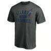 Atlanta Braves Team Primary Pill T-Shirt - Charcoal - Back View
