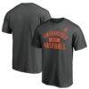 San Francisco Giants Team Primary Pill T-Shirt - Charcoal - Front View