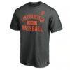 San Francisco Giants Team Primary Pill T-Shirt - Charcoal - Side View
