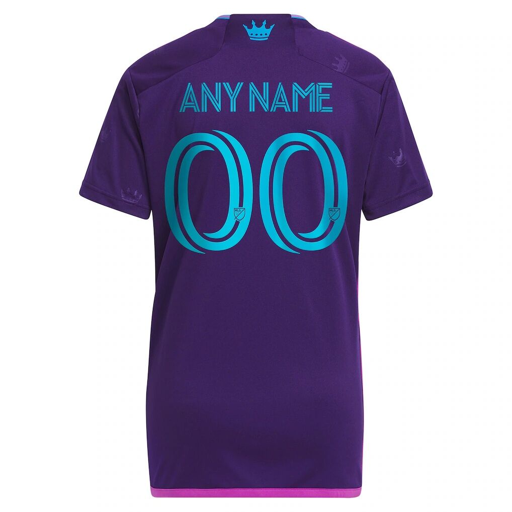Charlotte FC adidas Women's 2023 Crown Jewel Kit Replica Custom Jersey