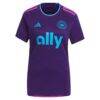 Charlotte FC adidas Women's 2023 Crown Jewel Kit Replica Custom Jersey - Purple - Side View