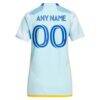 Colorado Rapids adidas Women's 2023 New Day Kit Replica Custom Jersey - - Detail View