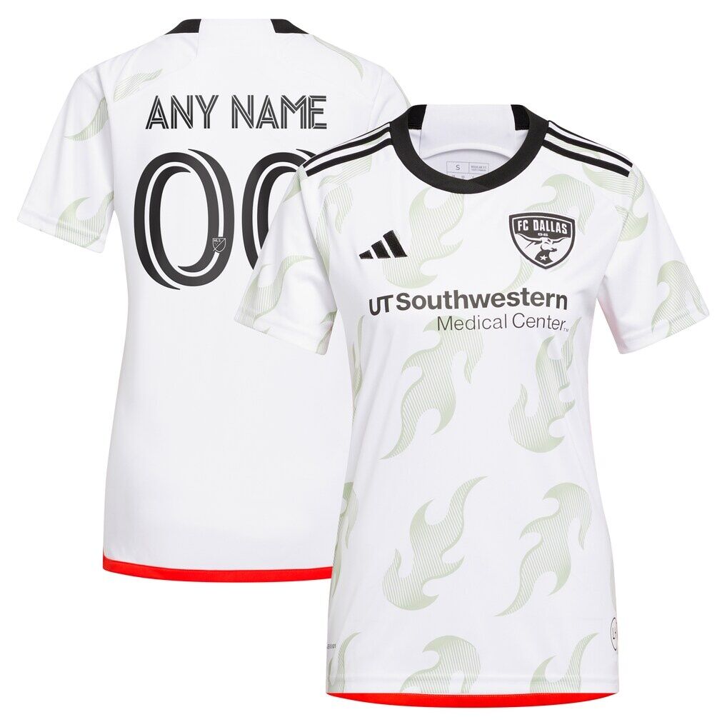 FC Dallas adidas Women's 2023 Burn Baby Burn Replica Custom Jersey