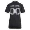 Nashville SC adidas Women's 2023 Man In Black Kit Replica Custom Jersey - Black - Detail View