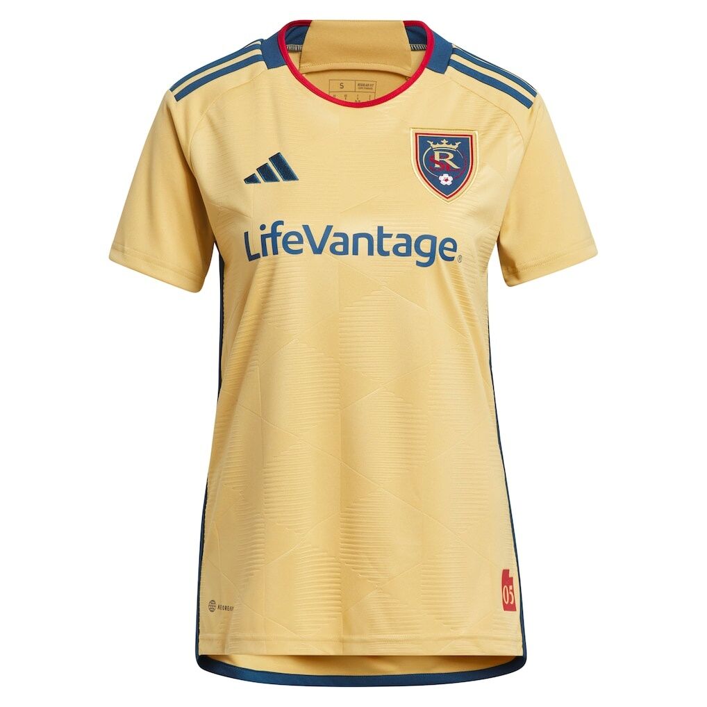 Real Salt Lake adidas Women's 2023 The Beehive State Kit Replica Custom Jersey