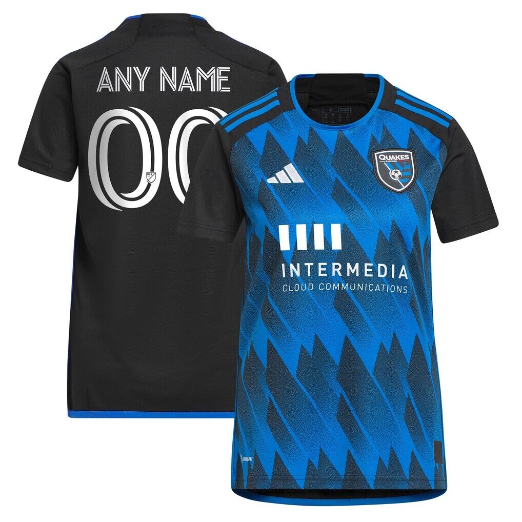 San Jose Earthquakes adidas Women's 2023 Active Fault Jersey Replica Custom Jersey
