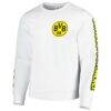 Borussia Dortmund Graffiti Pullover Sweatshirt - White - Side View