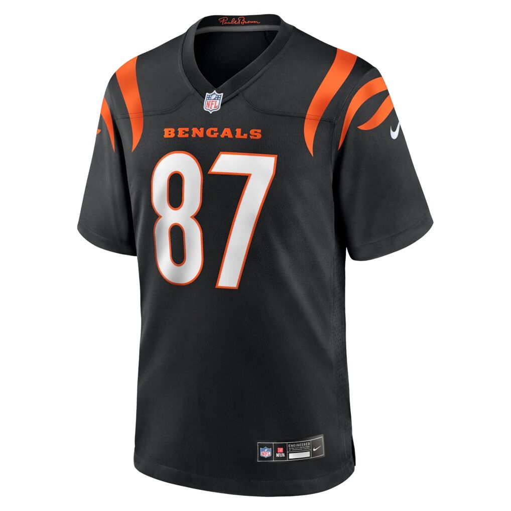 Tanner Hudson Cincinnati Bengals Nike Home Game Player Jersey