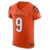 Joe Burrow Cincinnati Bengals Nike Team Vapor F.U.S.E. Elite Jersey - Orange - Alt1
