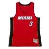 Dwyane Wade Miami Heat Women's 2005/06 Hardwood Classics Swingman Jersey - Red - Side View