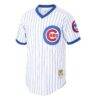 Ryne Sandberg Chicago Cubs Cooperstown Collection 1987 Authentic Player Jersey - White - Side View