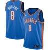 Jalen Williams Oklahoma City Thunder Nike Unisex Swingman Jersey - Blue - Front View