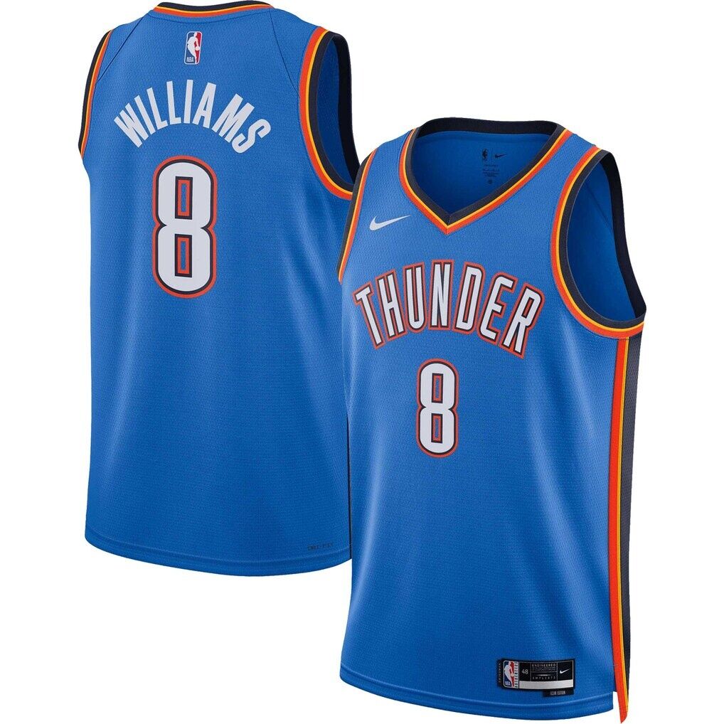 Jalen Williams Oklahoma City Thunder Nike Unisex Swingman Jersey - Icon Edition