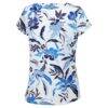 Houston Astros Tommy Bahama Women's Aubrey Romantic Blooms IslandZone T-Shirt - White - Detail View