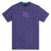 Charlotte FC 704 Shop All-Over Micro T-Shirt - Purple - Side View