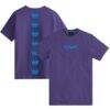 Charlotte FC 704 Shop Crown Back Print T-Shirt - Purple - Front View