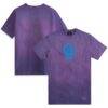 Charlotte FC 704 Shop Spray Washed T-Shirt - Purple - Front View